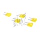 Mini Type Fuse (Blade) (20A), This pack includes five blade fuses rated for 20A